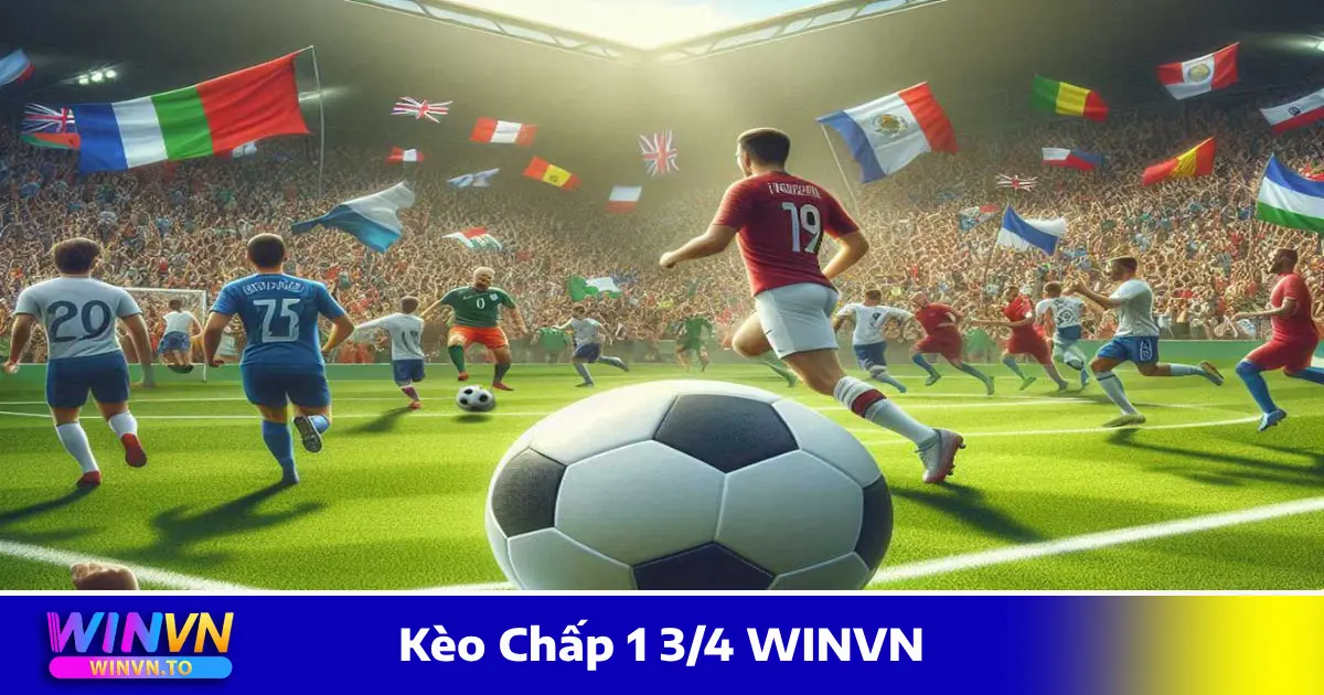 Kèo Chấp 1 3/4 WINVN: Cách Thức Đọc Kèo Và Tính Tiền Cược 4 Khi đội cửa trên thắng cách biệt từ 3 bàn trở lên – Thắng kèo
