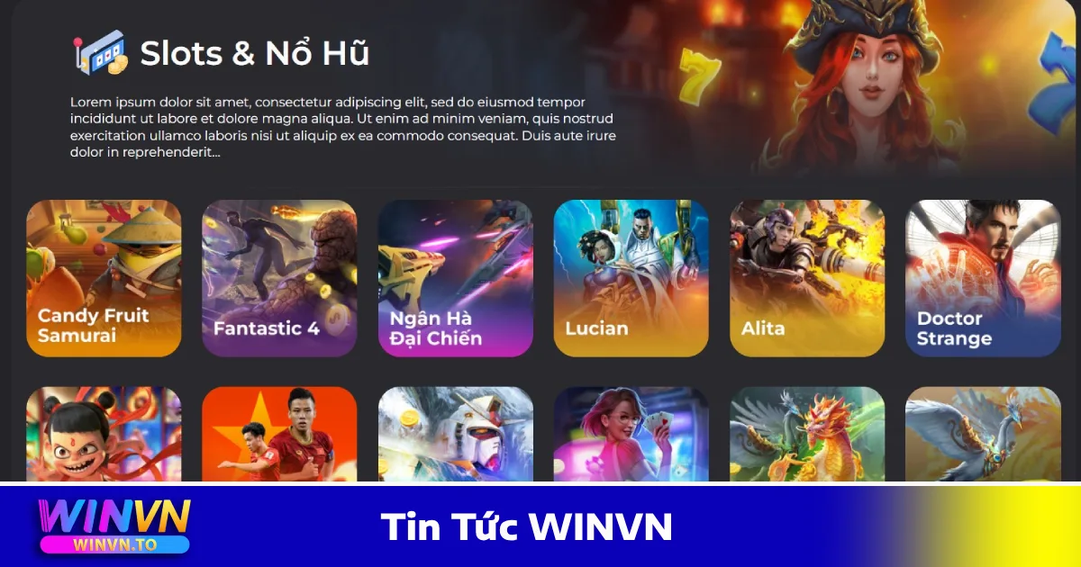 Tin Tức WinVN – Cập Nhật Mới Nhất Về Nhà Cái, Khuyến Mãi 1 Xu Hướng Cá Cược Tại WINVN – Những Cơ Hội Không Thể Bỏ Lỡ