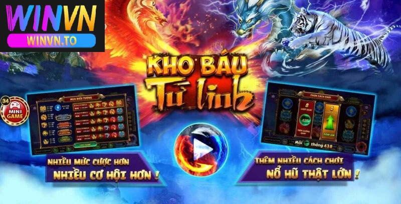 Kho Báu Tứ Linh Winvn Siêu Trúng Thưởng Cực Đã 2025 2 Tìm hiểu về game kho báu tứ linh Winvn
