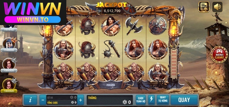 Quay Hũ Barbarian Vô Cùng Hấp Dẫn Tại Winvn 2025 2 Winvn khám phá quay hũ Barbarian Nudge Slot